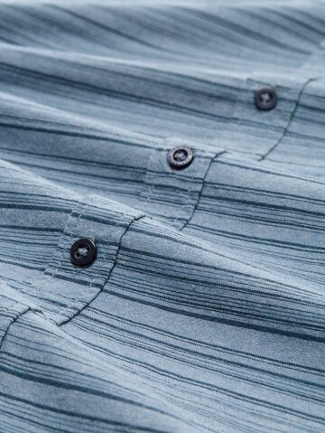 TOM TAILOR Regular fit Button Up Shirt in Blue