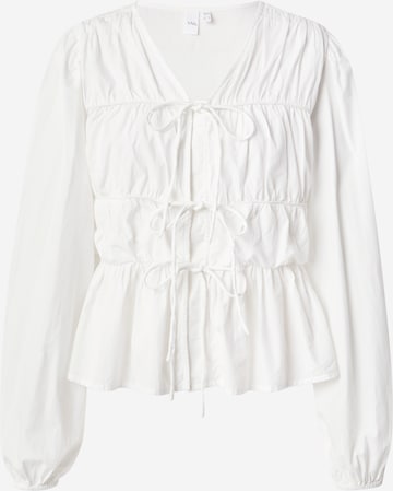 YAS - Blusa 'YASEBBA' en blanco: frente