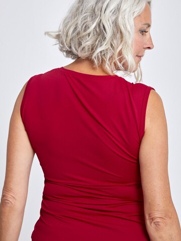 SPORTKIND Sporttop 'Loose Fit V-Neck' in Rood