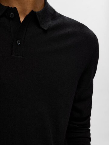 SELECTED HOMME Svetr 'TRAY' – černá