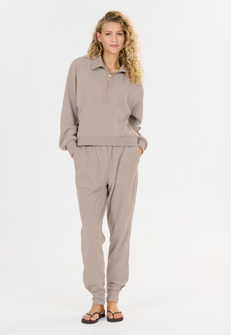 Athlecia Sportief sweatshirt 'Reiley' in Beige