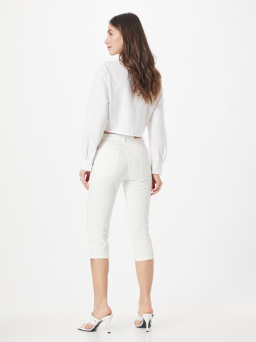 ESPRIT Skinny Džíny – bílá