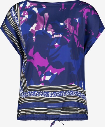 GERRY WEBER Blouse in Blauw: voorkant