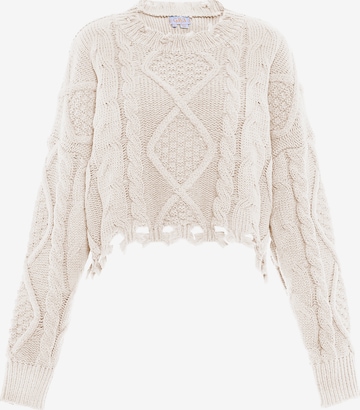 Gaya Sweater in White: front