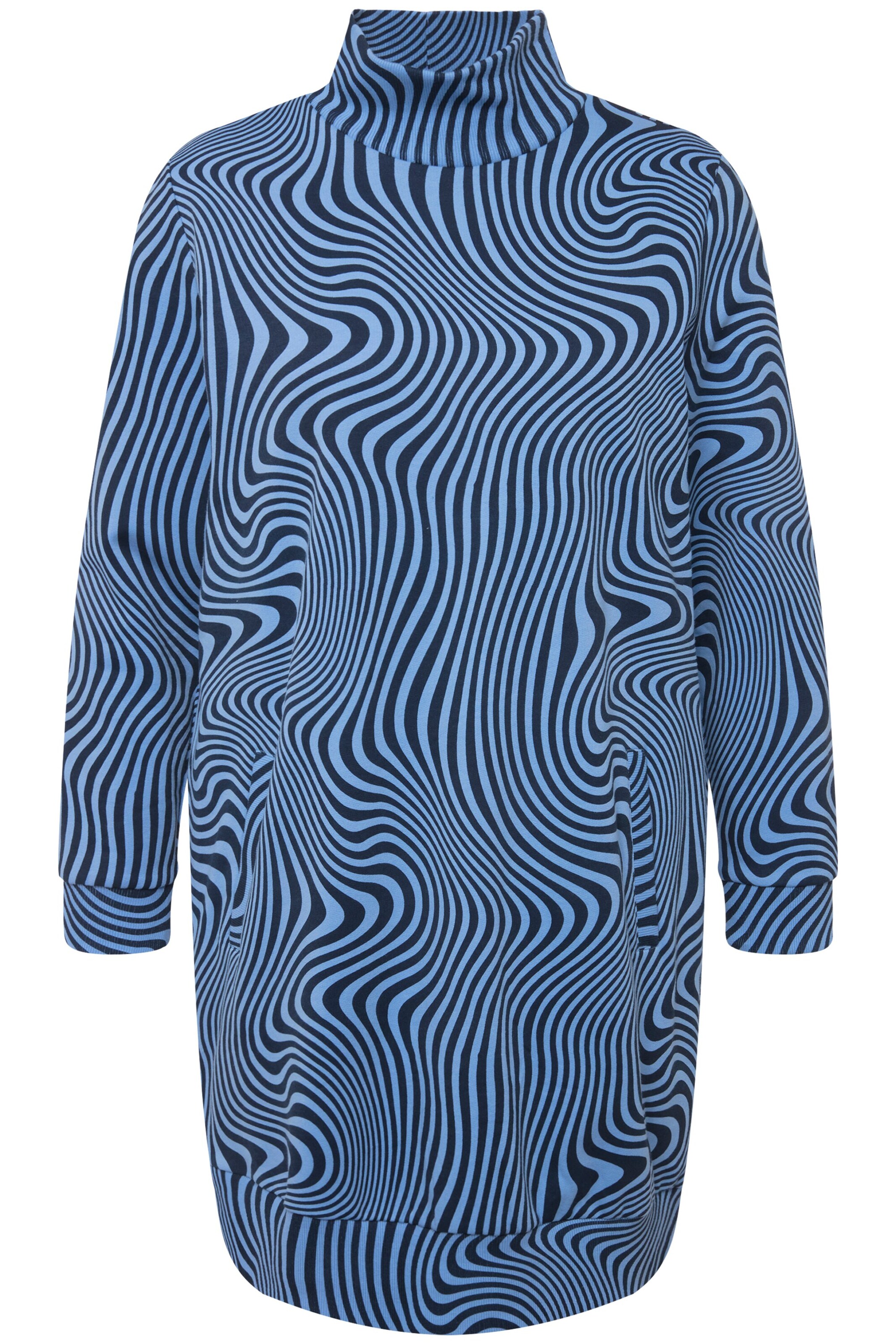 Ulla Popken Dress in Blue: front