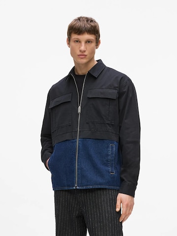 Veste mi-saison KARL LAGERFELD JEANS en noir : devant