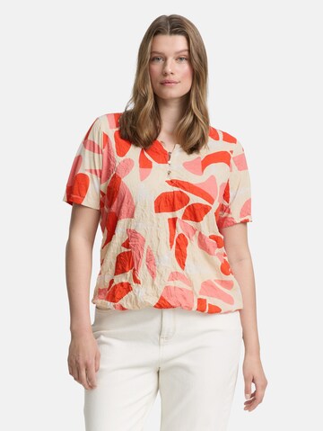 Tom Tailor Women + Футболка в Красный: спереди
