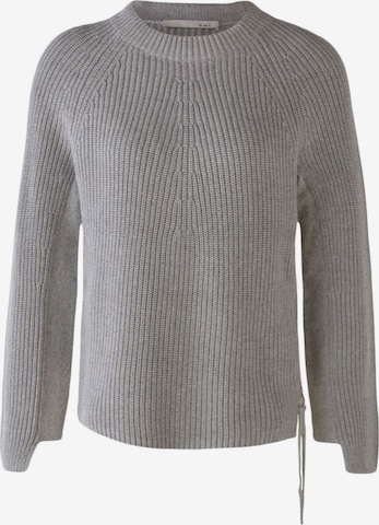 OUI Pullover 'RUBI' in Grau: Vorderseite