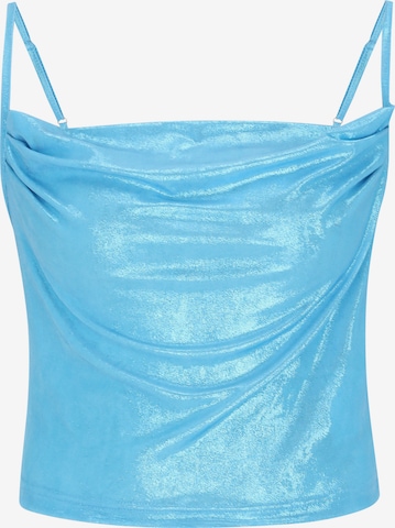 faina - Top en azul: frente