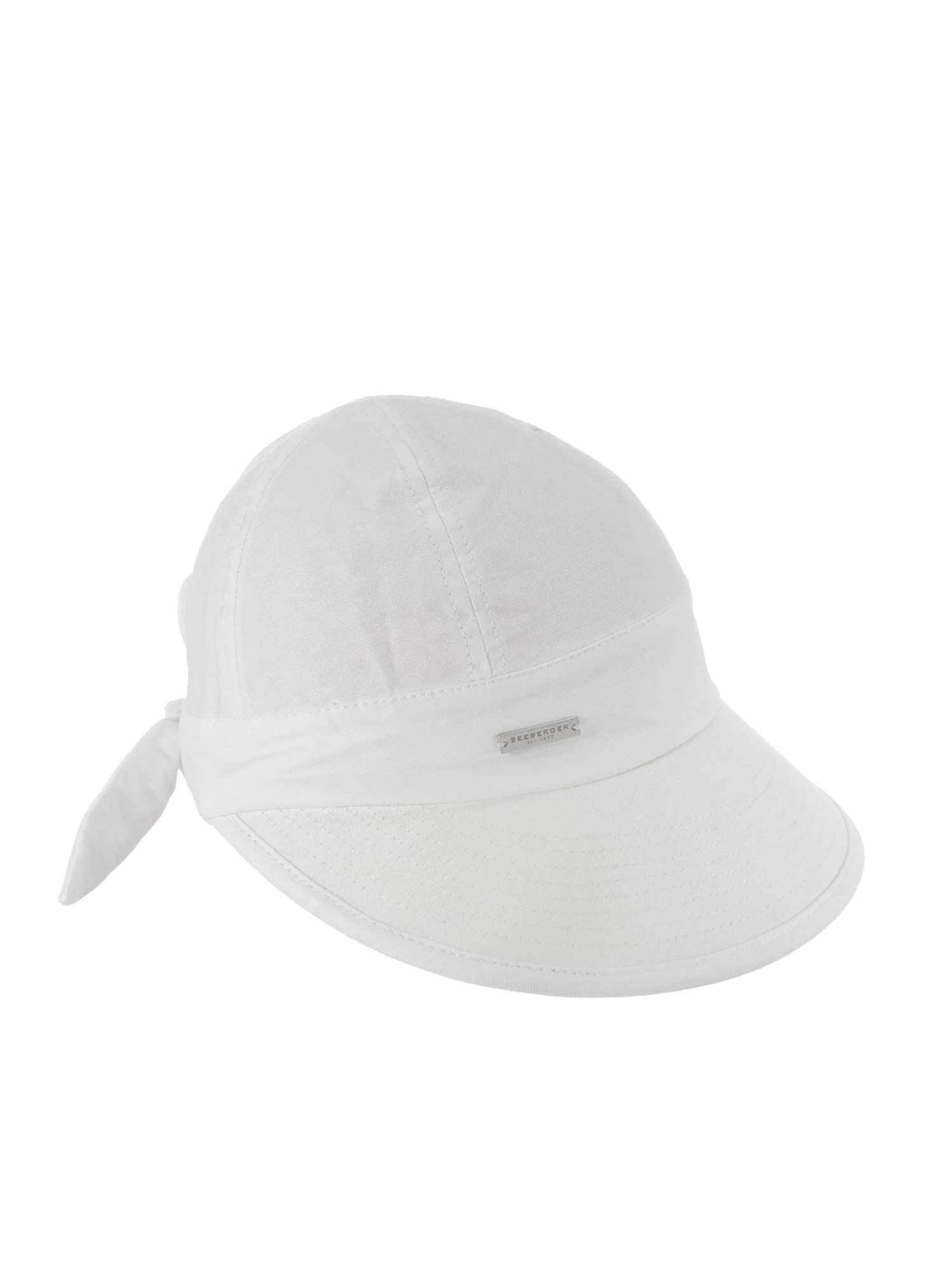 Seeberger Cap 'Cap'‌‌‌‌‌‌‌‌ in Weiß: Vorderseite