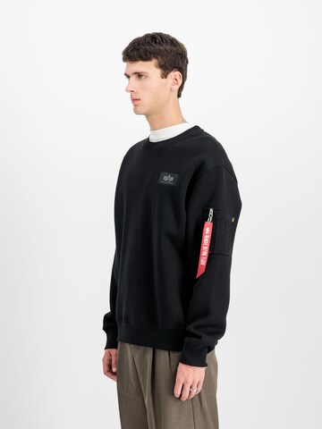 Sweat-shirt ALPHA INDUSTRIES en noir