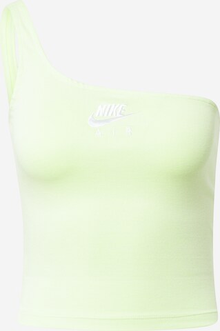 Nike Sportswear Top – zelená: přední strana