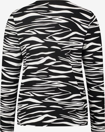 Betty Barclay Basic Shirt mit Animalprint in Schwarz