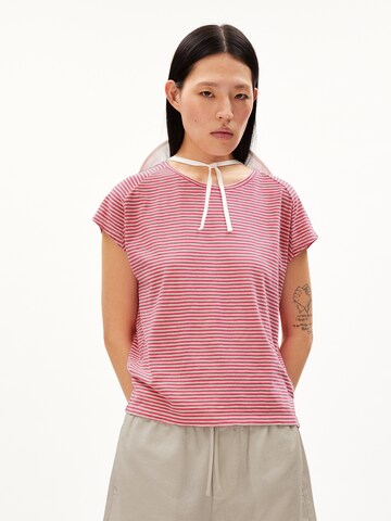 ARMEDANGELS T-Shirt 'Onelia' in Pink: predná strana