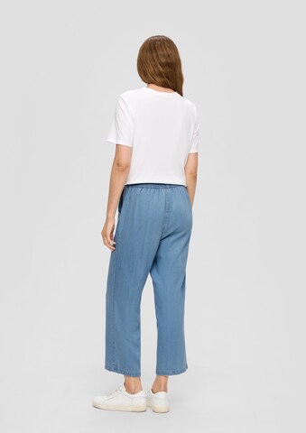 Wide leg Jeans de la s.Oliver pe albastru