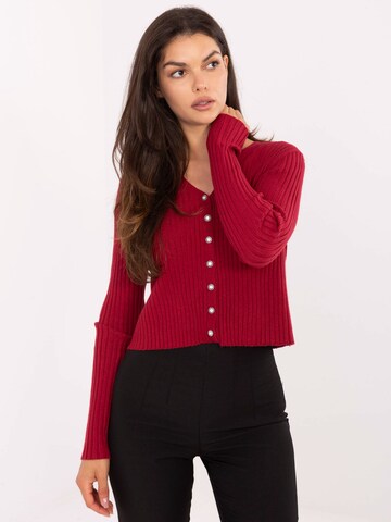 Madnezz House Sticktop 'R1639.27' in Rot: Vorderseite