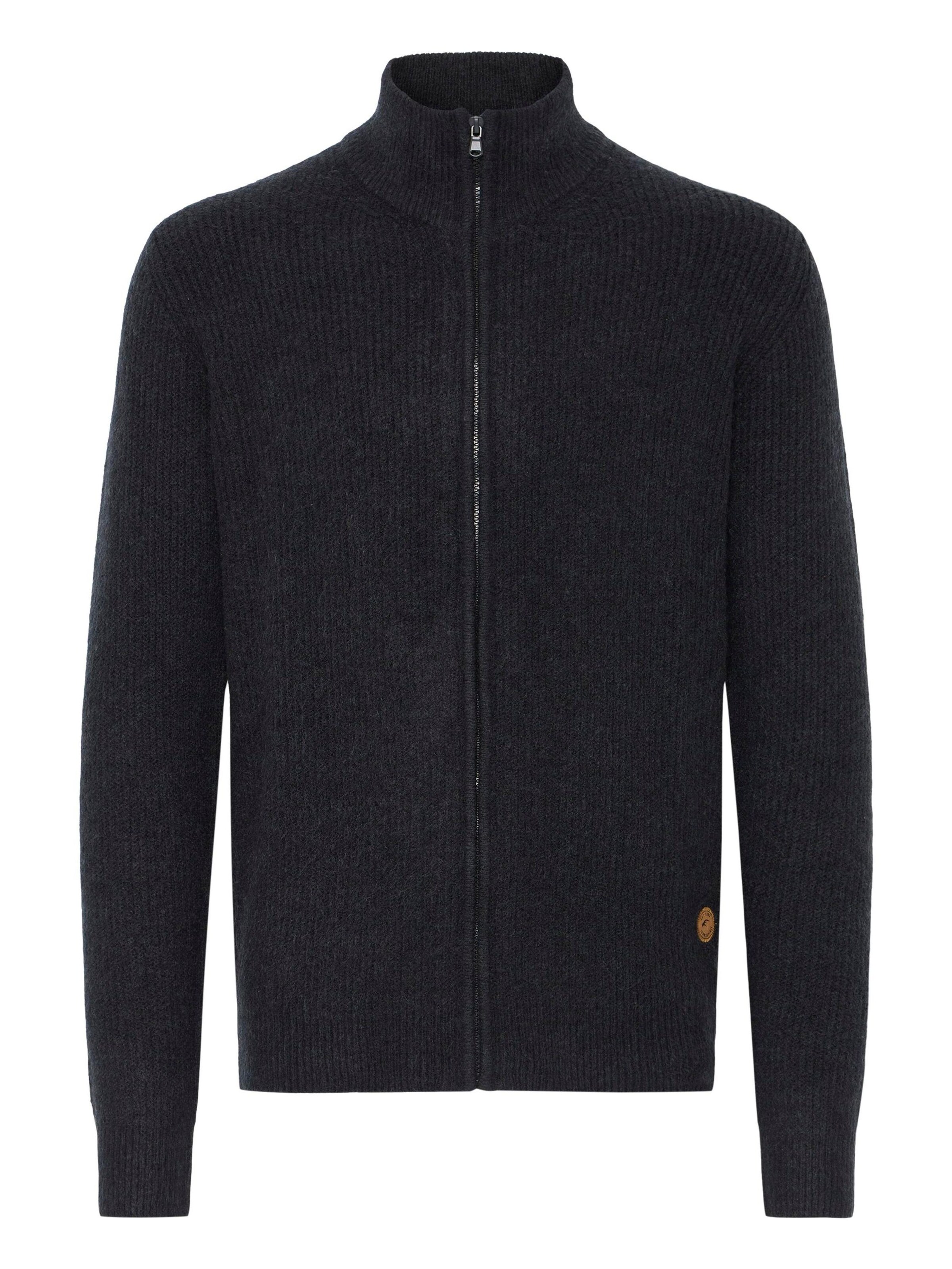 INDICODE JEANS - Cárdigan ' IDBratram ' en negro: frente