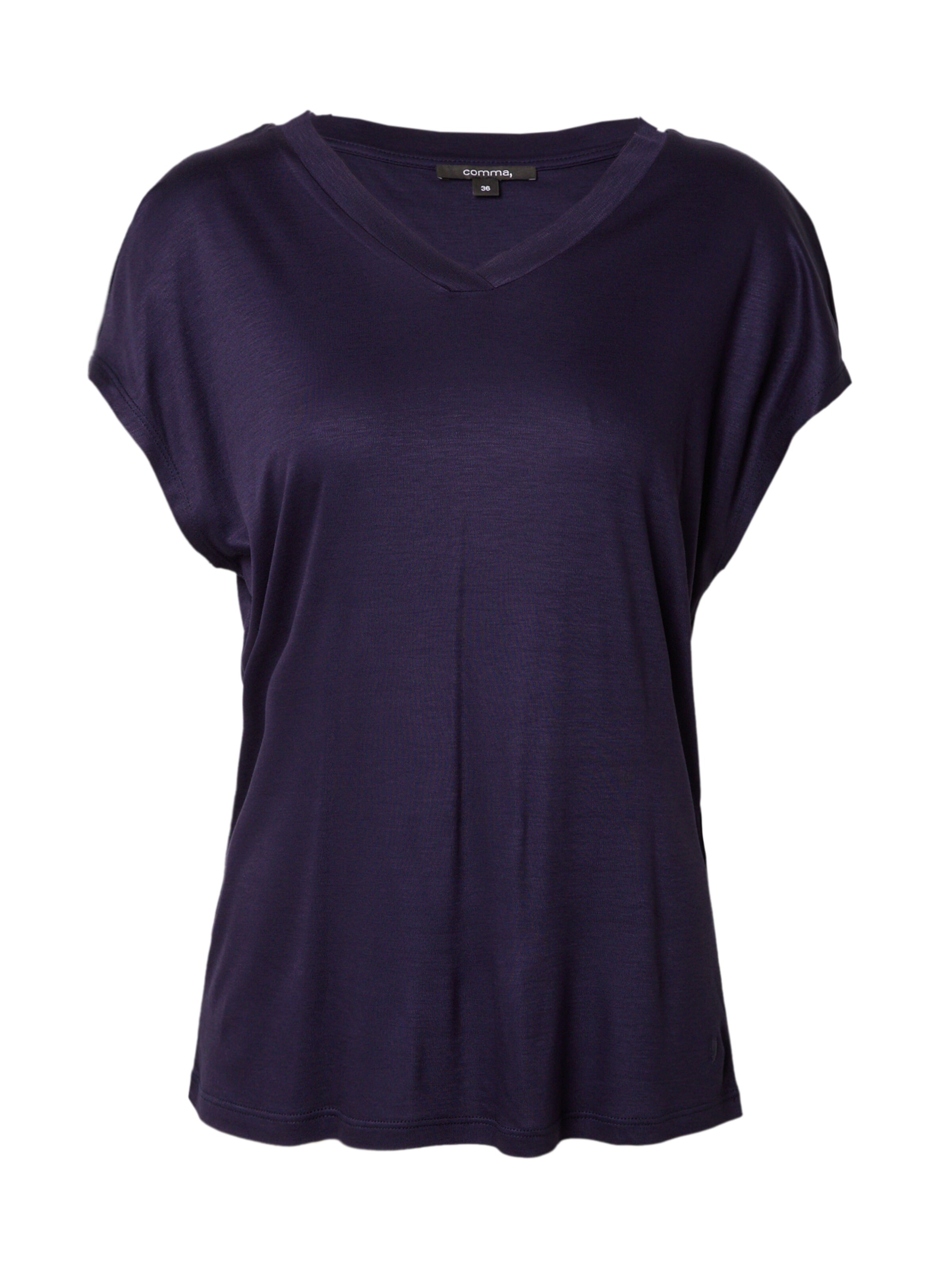 COMMA Shirt in Blauw: voorkant