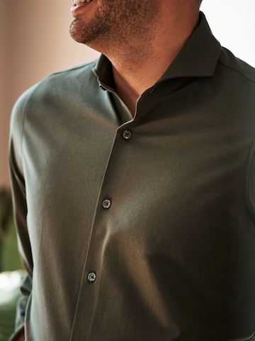 Suitable Slim fit Overhemd in Groen