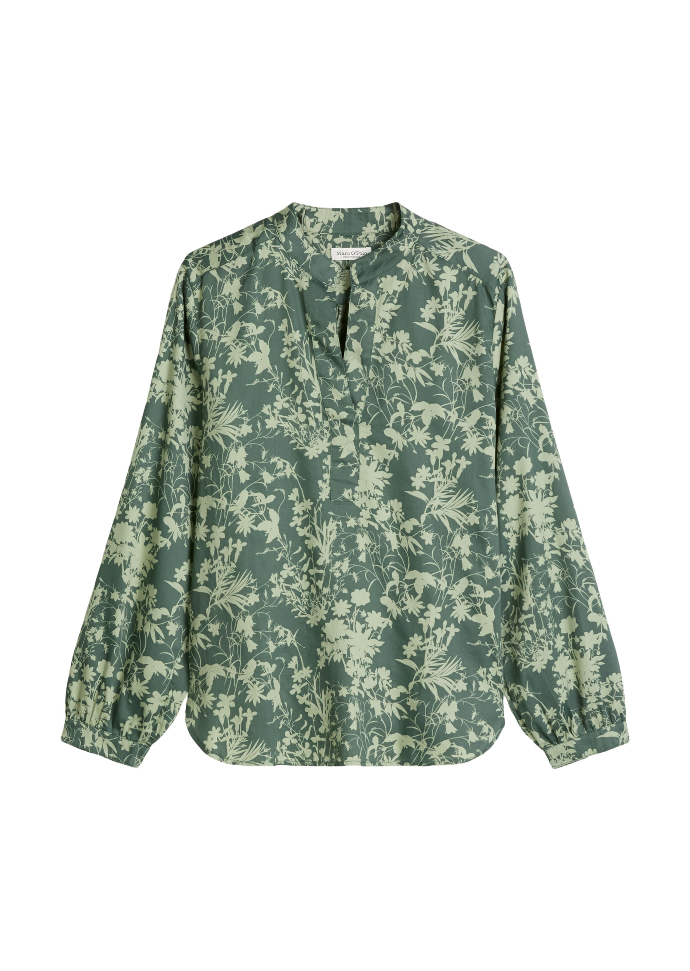 Marc O'Polo Blouse in Groen: voorkant