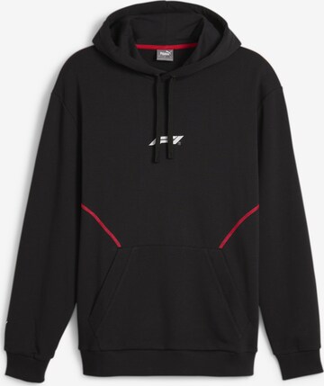 PUMA Athletic Sweatshirt in Black: front