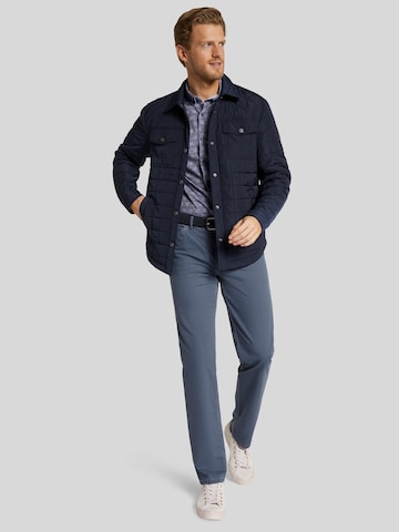 Regular Pantalon à pince Meyer Hosen en bleu