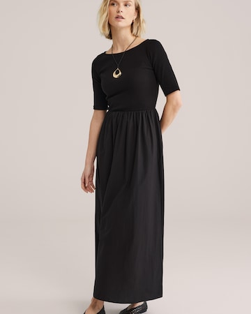 WE Fashion Kleid in Schwarz: Vorderseite
