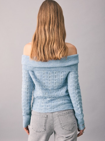 MANGO TEEN Trui 'WAVY' in Blauw
