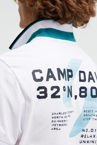 CAMP DAVID Shirt in White