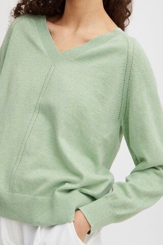 b.young - Pullover 'Olinea' em verde