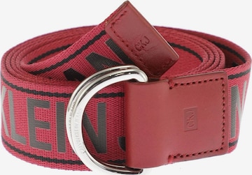 Calvin Klein Jeans Gürtel One Size in Rot: Vorderseite