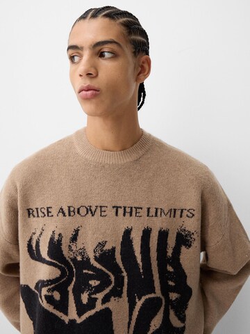 Bershka Pullover i beige