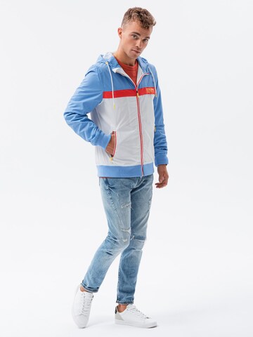 Ombre Between-season jacket 'C438' in Blue