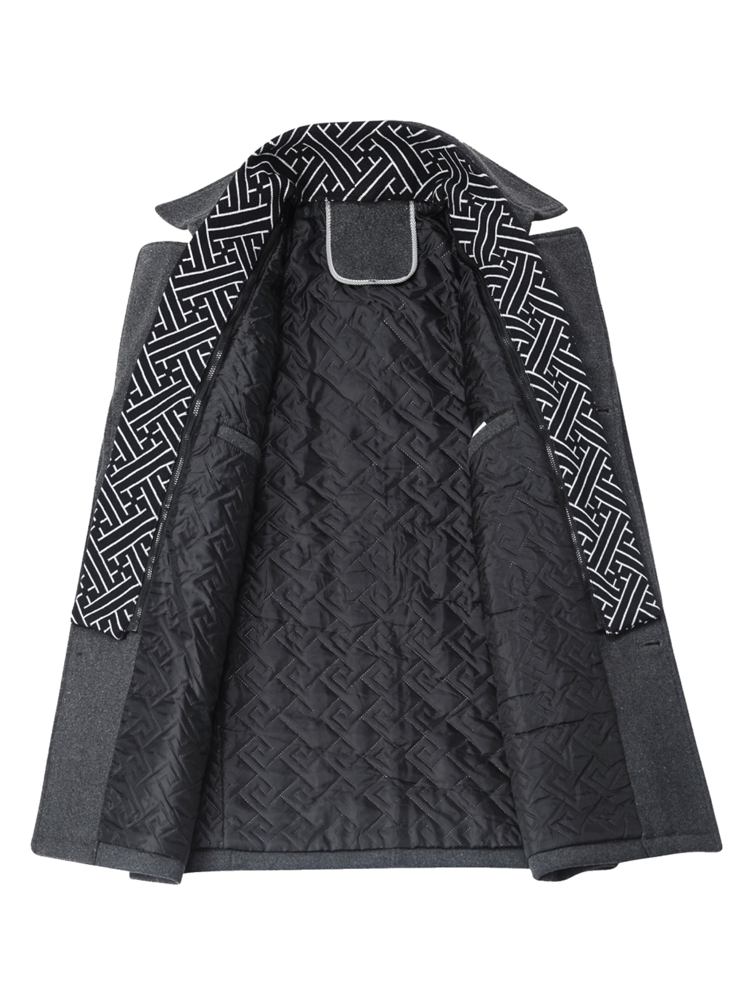 YOUTHUP Winter Coat in Grey