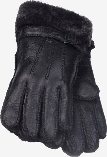 HotSquash Full finger gloves in Black, Item view