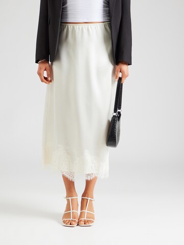 ONLY - Falda 'ONLBella' en blanco: frente