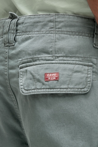 CAMP DAVID Regular Cargo Pants in Green