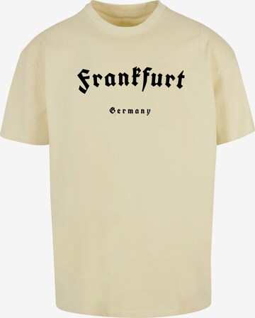 Maglietta 'Frankfurt' di Merchcode in beige: frontale