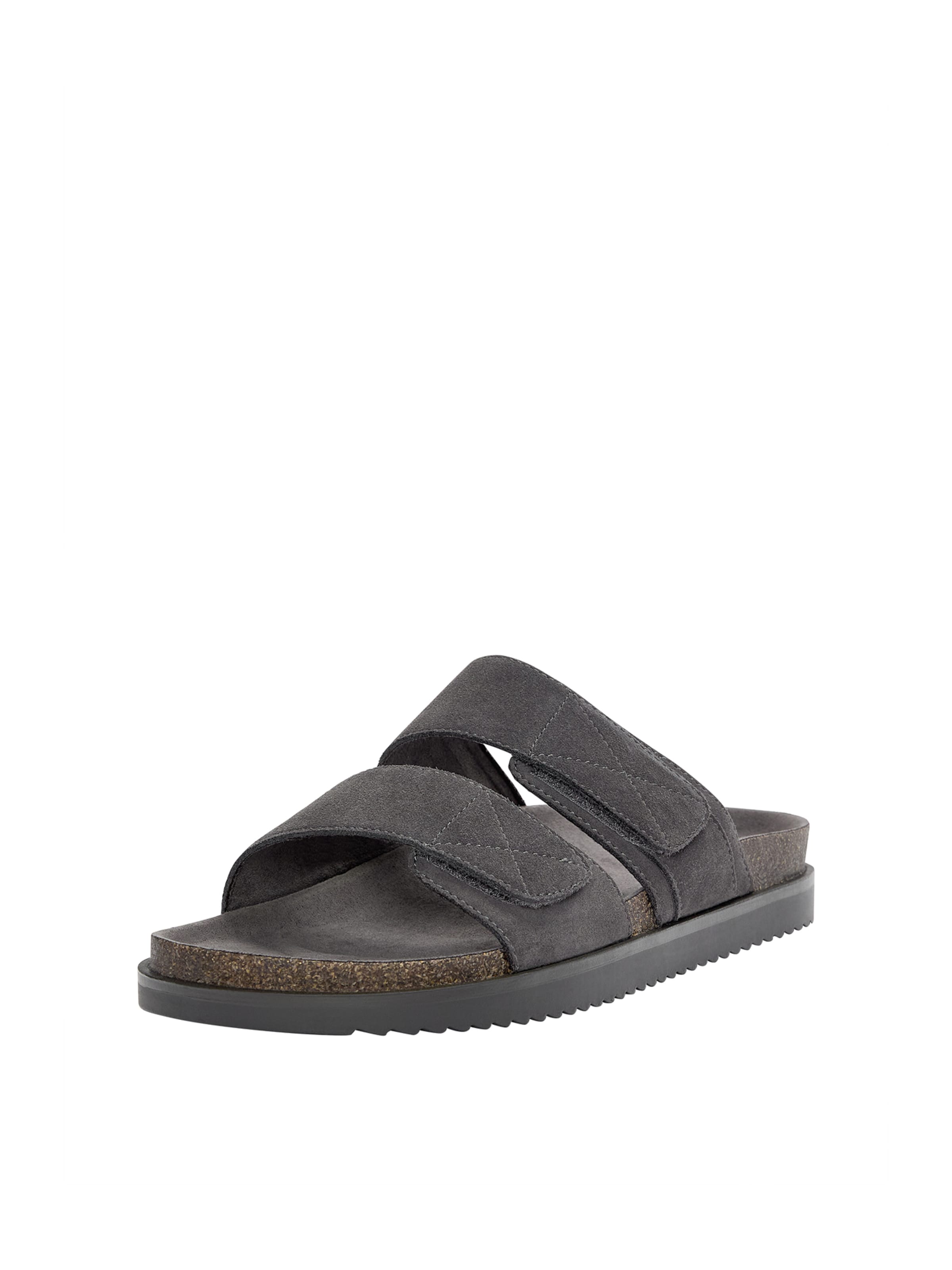 Pull&Bear Pantolette i grå: framsida