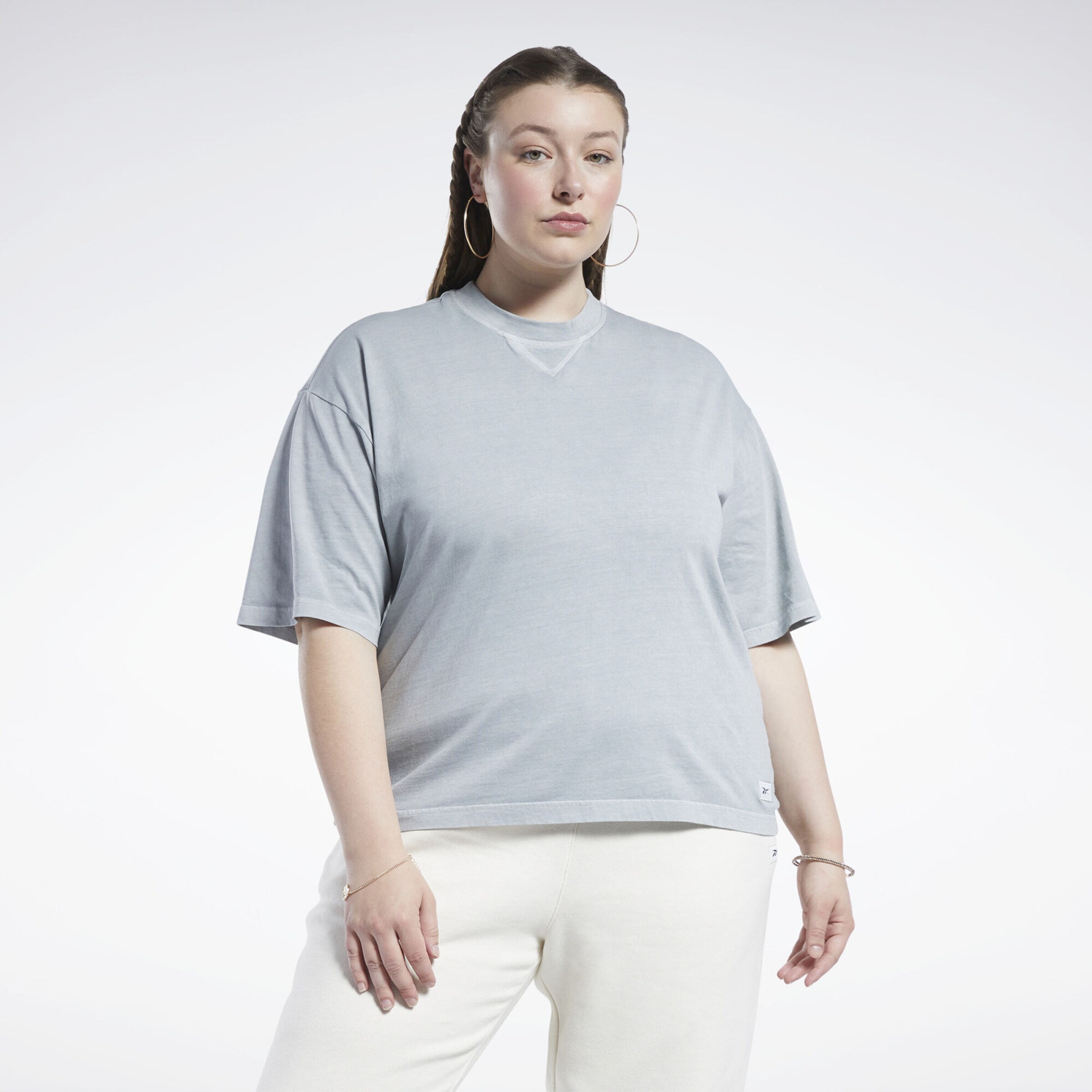 Frauen Shirts & Tops Reebok Classics Shirt in Grau - DL64088 Frauen Shirts & Tops Reebok Classics Shirt in Grau - DL64088