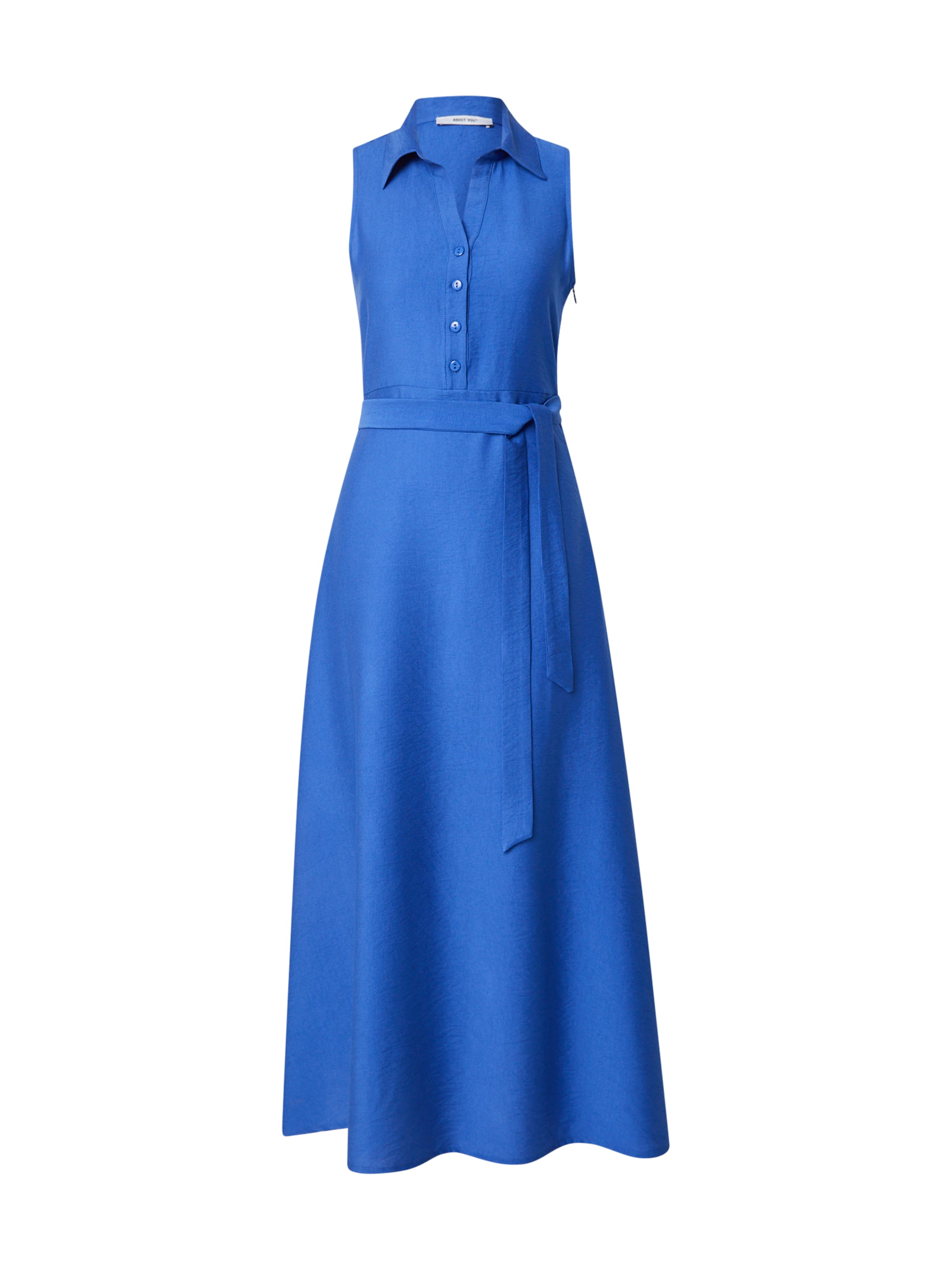 ABOUT YOU - Vestido camisero 'Nicoletta' en azul: frente