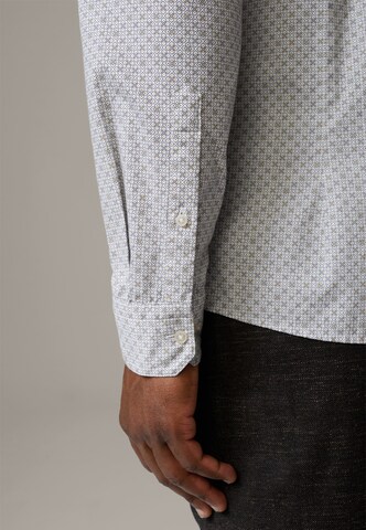 STRELLSON Regular Fit Hemd 'Stan' in Beige