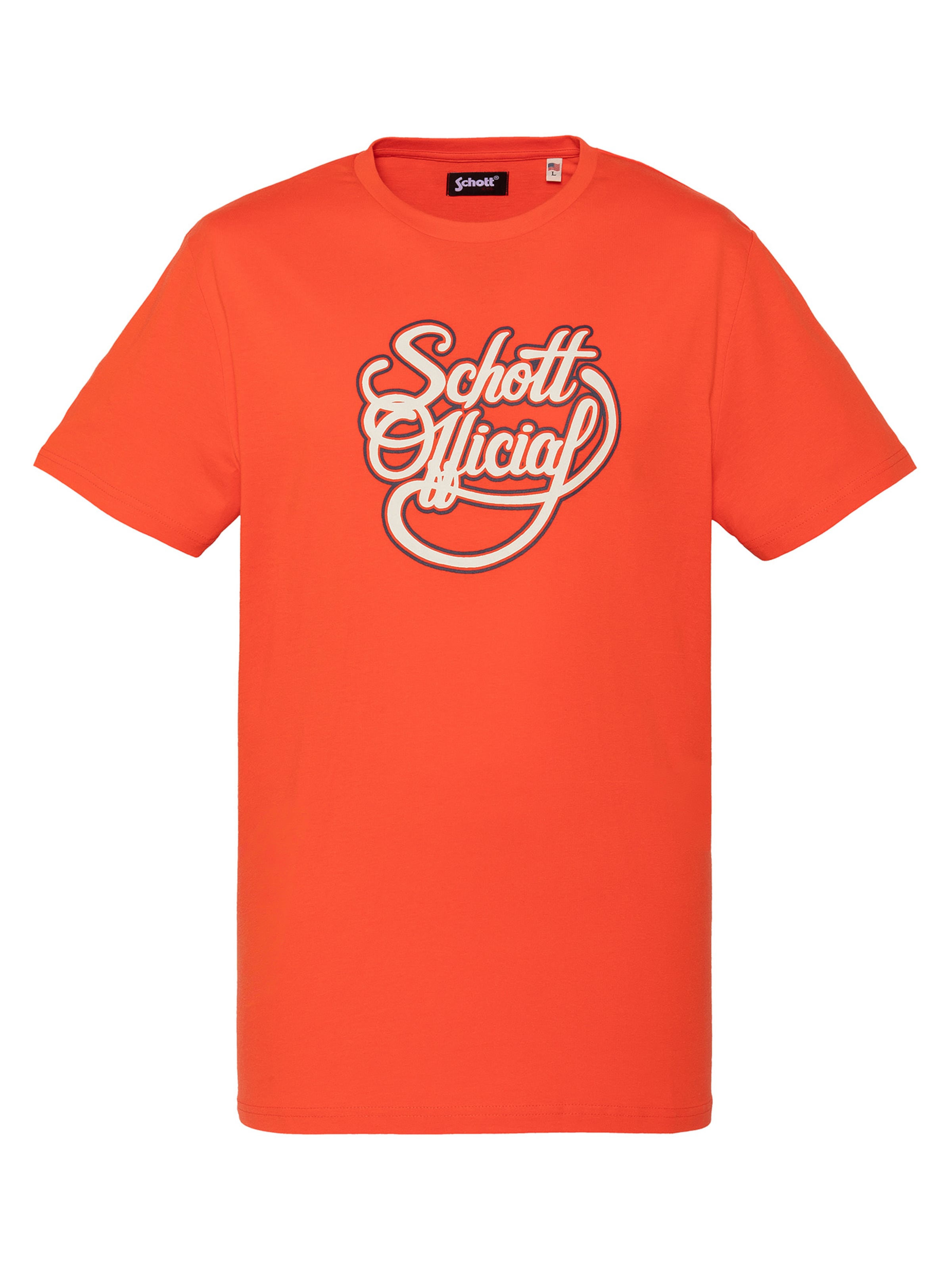 Schott NYC Shirt‌ in Orange: Vorderseite