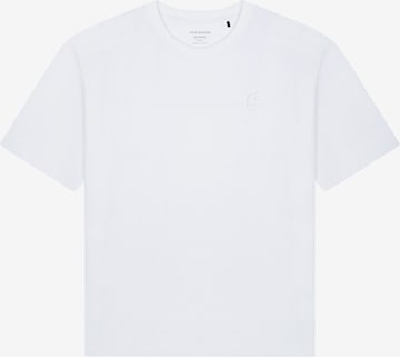 SCHIESSER Shirt ' SCHIESSER 150 YEARS ' in White: front