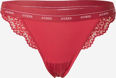 Moteriškos kelnaitės 'JANE' iš GUESS, spalva – ugnies raudona / balta, Prekių apžvalga