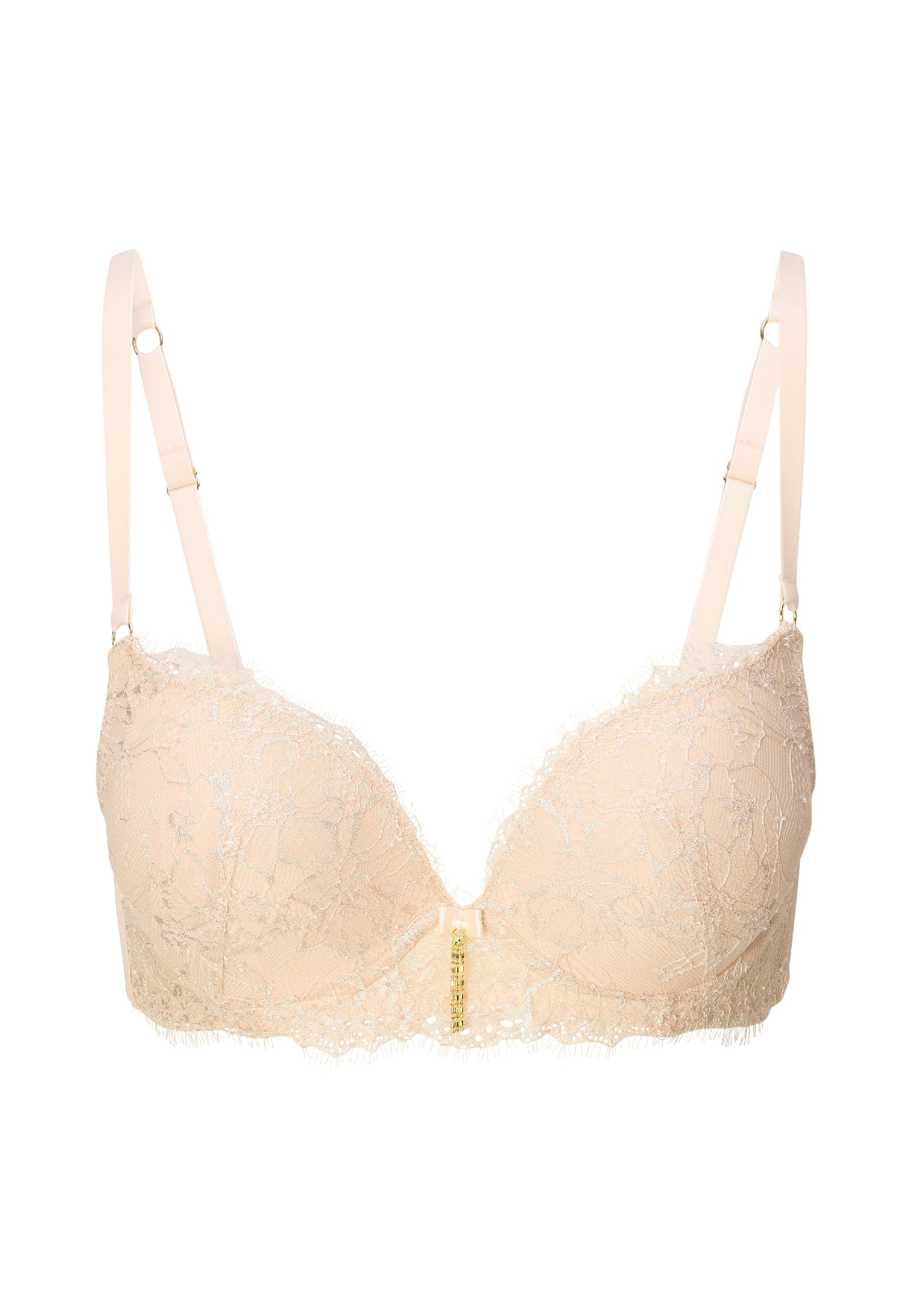 LingaDore - Push-up Sujetador en beige: frente