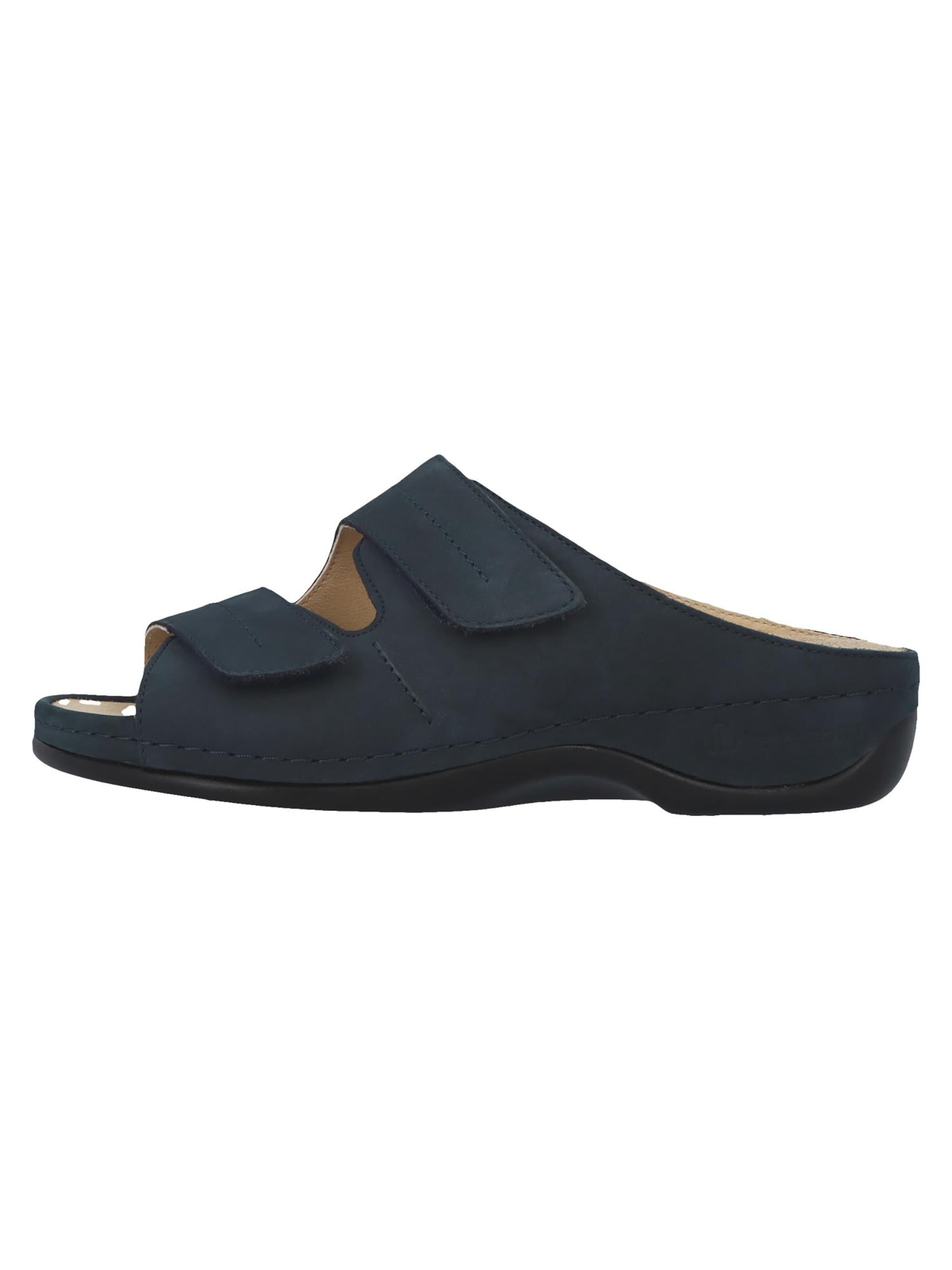BERKEMANN Mules 'Daria' in Blue: front