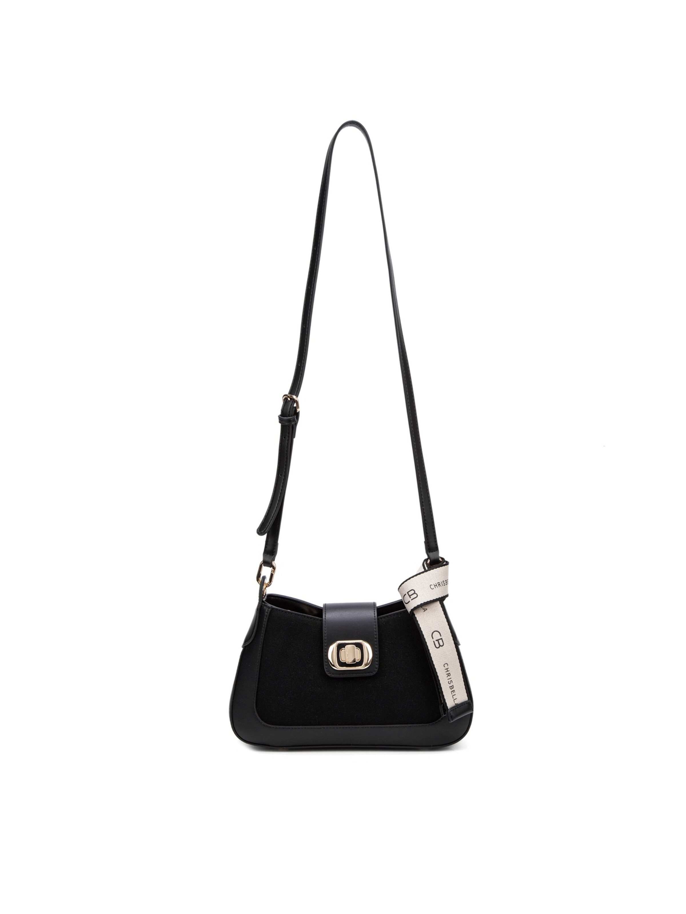 Chrisbella Shoulder Bag in Black