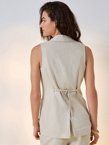 Gilet de costume Next en beige