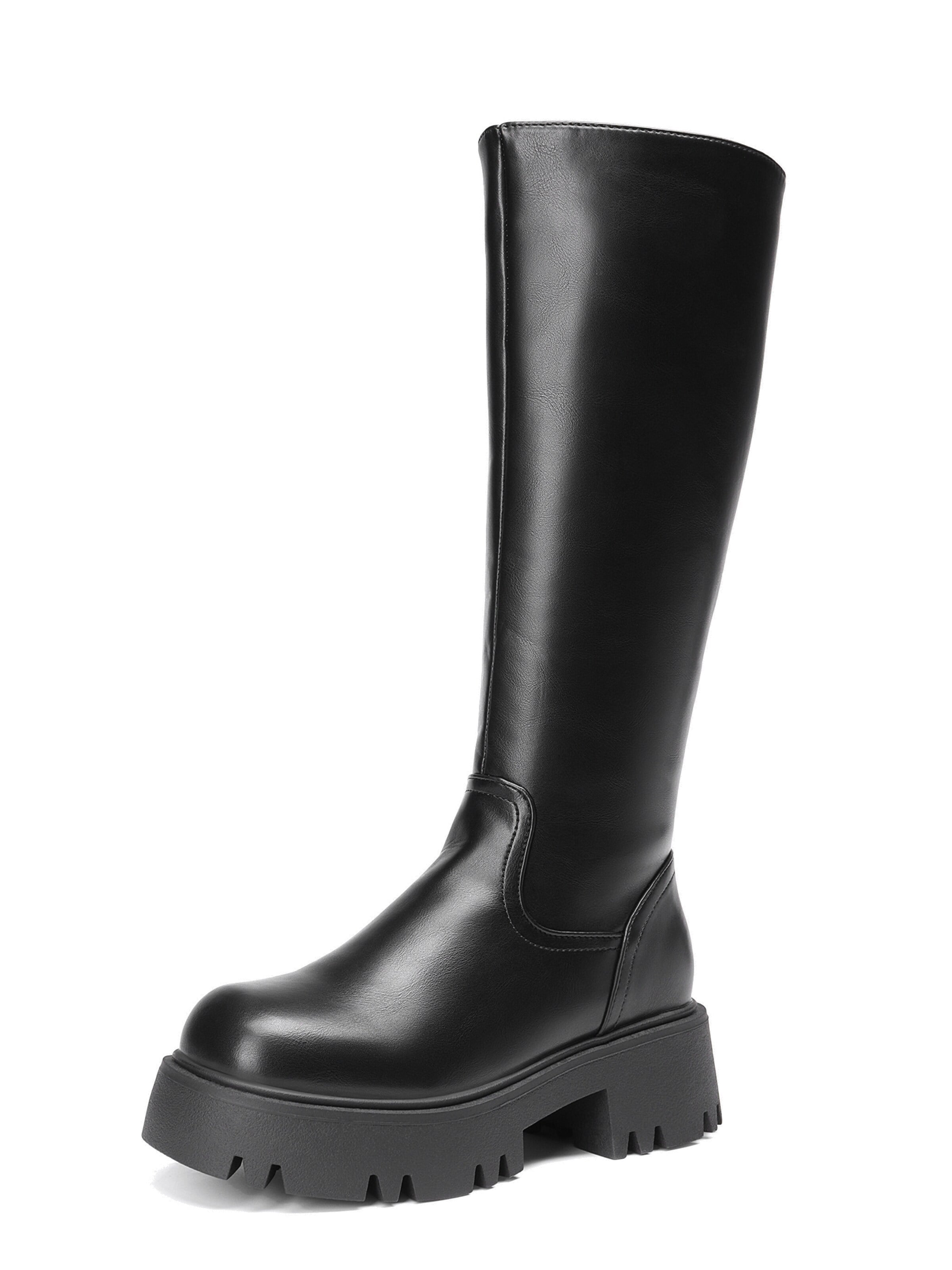 Dream Pairs Boot in Black: front